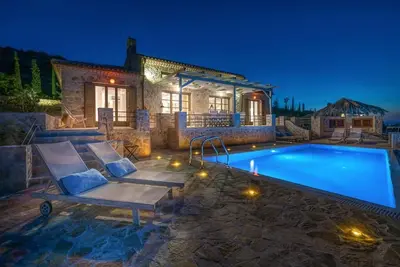 Image de Villa extravagante Zante | Villa Harmonia | Superbes vues sur la mer | 4 chambres | Agios Nikolaos