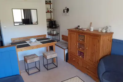 Image de Studio cabine 28m2 Pégase 4 pers -1*-  balcon  sud vue piste Etage élevé