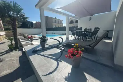 Image de Appartement de vacances Barbat na Rabu pour 1 - 4 personnes avec 2 chambres à coucher - Appartement