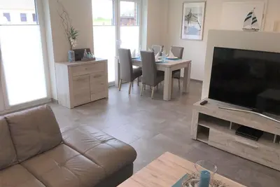 Image de Vacation apartment Seestern with sauna, directly on the dike