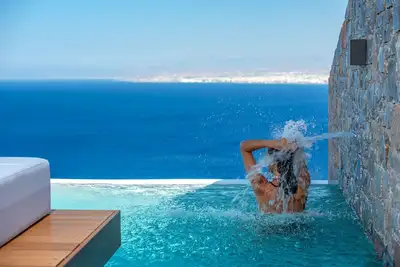 Image de Breathtaking sea Views and Private Infinity Pool, close to the beach!