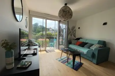Bel Appartement neuf plage de Trestraou à Perros-Guirec
