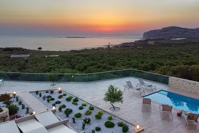 Image de Villa Liakos | Luxury villa, gorgeous sea view, close to Falassarna Beach