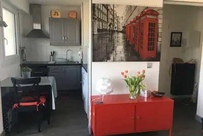 Image de F2 moderne et fonctionnel avec vue sur mer jet campagne Plage juno beach