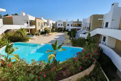 Image de AlburVillage 1d, Standing, Luxe, Neuf, 2chambres, Rdc, Piscine, Solarium, FreeWifi