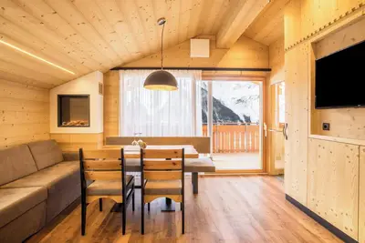 Image de Maison de vacances \"Chalet Reisnock-Hochgruberhof\" dans un cadre montagneux idyllique avec sauna