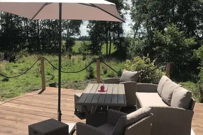 Image de Gulfhof vacation apartment \"Wangerooge\" with a view of the nature reserve