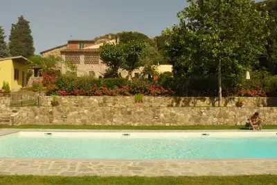 Image de Two-room apartment barn in farmhouse with swimming pool