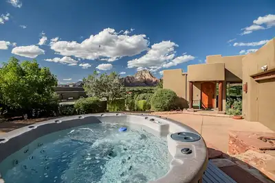 Image de Peaceful Red Rock Escape w/ Panoramic Views, Hot tub