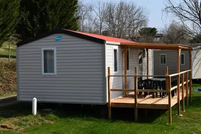 Image de Mobil home Confort + 32m² (3 chambres) + terrasse couverte 4 personnes