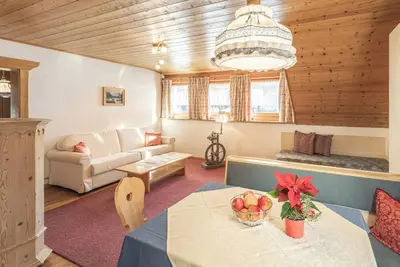 Image de Appartement de vacances \"Promberger - Corones\" avec balcon, vue sur la montagne et sauna