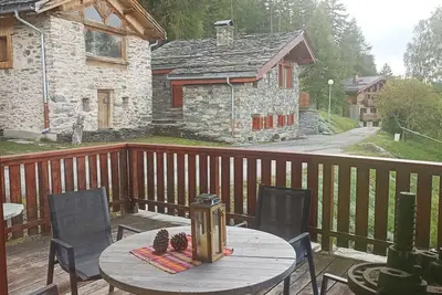 Image de Chalet de ski12 pers Montchavin - en village, piste à 70m, jacuzzi, 6 chambres