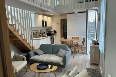 Image de Charmante Arcachonnaise avec terrasse tout près de la plage au centre ville