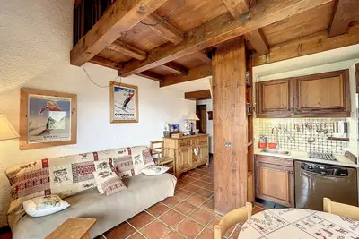 Image de Charmant Duplex avec Mezzanine près du Téléski du Bouchet à Combloux