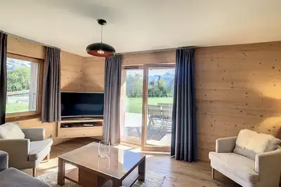Image de Appartement 4p avec terrasse et vue Mont Blanc