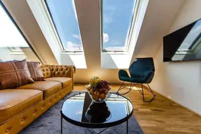 Image de Elegant Penthouse in the ♥ of Vienna + Balcony