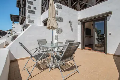 Image de Charmant appartement \"2\" avec terrasse, piscine communautaire et Wi-Fi