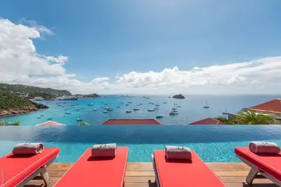 Image de Bianca 4-bedroom villa located in Corossol on the southwestern edge of St Barths