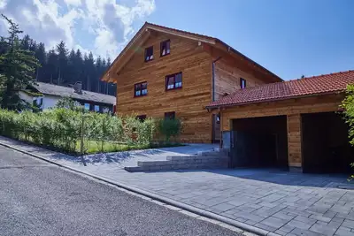 Image de AlpenChalet Kargl 2, modern vacation home on the Hörnle