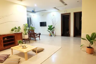 Image de Bathtub, furnished kitchen, air conditioning, laundry and amazing balcony/bar