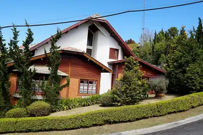 Image de Casa em Condominio, Recanto do Jordao, Ofuro, Quadra de Tenis, Lareira, mt Verde