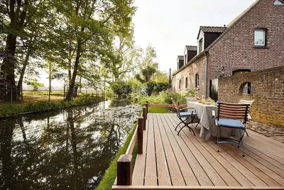 Image de Exclusive vacation villa next to castle d'Erp with spacious private garden and barrel sauna