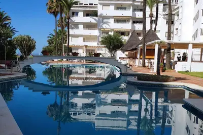 Image de Magnificent duplex 50 meters from the beach, with gardens and private security