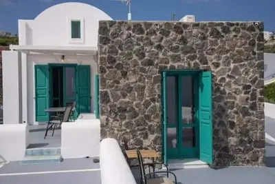 Image de Grande Villa de Santorin | Villa Pelagos | Climatisation | 4 chambres | Thira