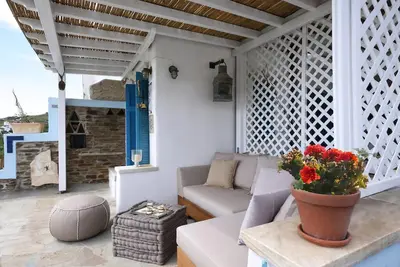 Image de Grande Villa Tinos | Villa Kato Spiti | Vue sur la mer | Triantaros