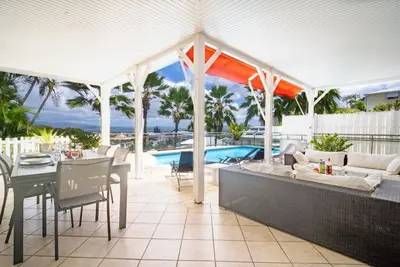 Image de Villa K'Line - Piscine privée, magnifique vue mer aux Trois-Ilets