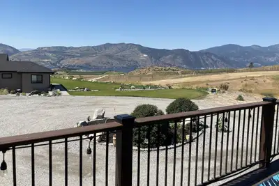 Lake Chelan views and beautiful peaceful setting with views from every window!