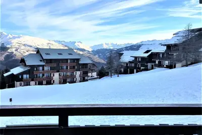 Image de Appart avec vue magnifique et aux pieds des pistes