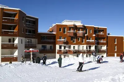 Image de Charmant 2 pièces au pied des pistes avec balcon et casier à skis