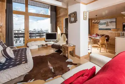 Image de Duplex 4 Pieces De Standing Dans La Residence Les Hauts Du Val Claret Skis