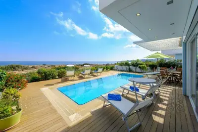 How to Rent Your Own Beachfront Villa, Protaras Villa 1462
