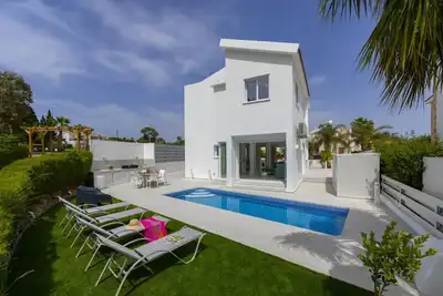 Imagine Your Family Renting This Luxury Contemporary Style Villa in Protaras, Protaras Villa 1487