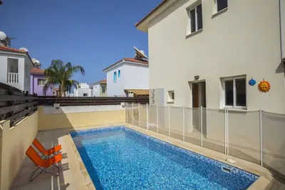 At Last You can Rent the Perfect Luxury Villa minutes from the Beach, Protaras Villa 1437