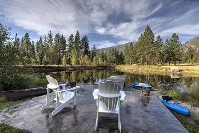 Image de Bitterroot’s Best Views & Outdoor Adventures at Mill Creek 22 Acre Luxury Lodge