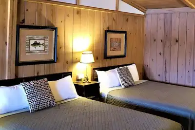 Image de Cozy Lakefront Cabin - On-site Dock, Hot tub & Boat Rentals!