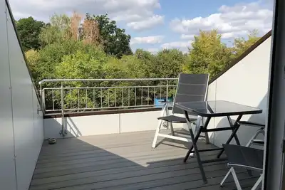 Image de Bright 4-room apartment, close to the university with roof loggia