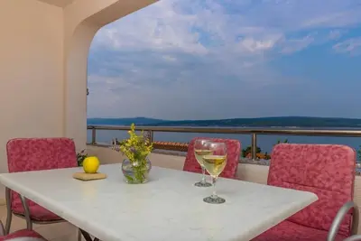 Image de Appartement de vacances Dramalj pour 1 - 4 personnes avec 1 chambre à coucher - Appartement de vacan