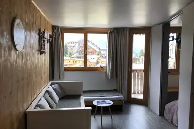 Image de Plein centre station, 2 pièces pour 4 personnes avec superbe vue, tout confort