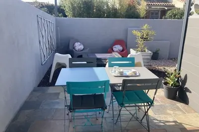 Image de Duplex climatisé et entièrement rénové avec terrasse privative