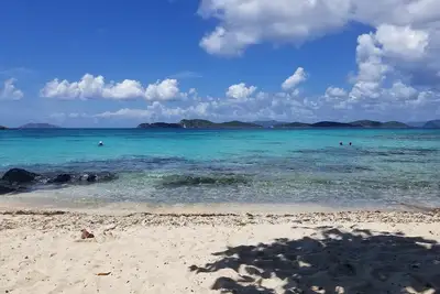 Beachfront Condo just steps from Sapphire Beach