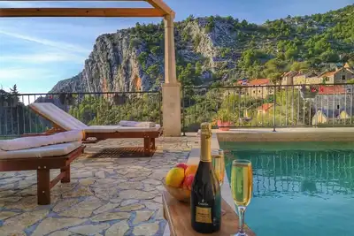 Country Villa Hvar Hill with Pool