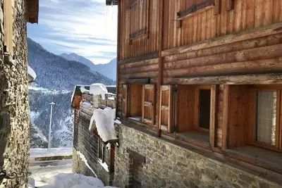 Image de Maison de charme Le Dénali 4* à 250m de la télécabine + grande terrasse et sauna