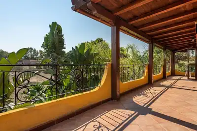 Image de Appartement de vacances confortable \"Villa Mallus\" avec vue montagne et balcon