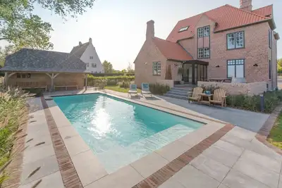 Image de Belle maison de vacances privée avec piscine privée, Wifi, Tv, terrasse, vue panoramique, parking