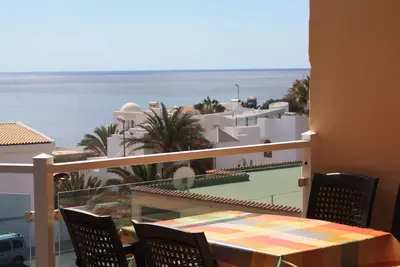 Casa Lea * Dream Holiday on the white Sotavento Sand Beach * wind-protected balcony *