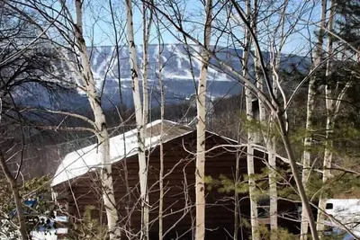 Image de Cozy Log Cabin in the Catskills Belleayre Ski Mountain